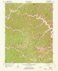 Dingus 1962 topographic map thumbnail