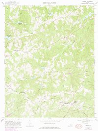 Abilene 1968 topographic map thumbnail