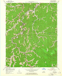 Dorton 1954 topographic map preview