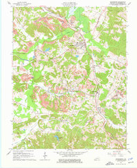 Drakesboro 1963 topographic map thumbnail