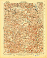 Drakesboro 1913 topographic map thumbnail