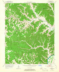 Dubre 1953 topographic map thumbnail