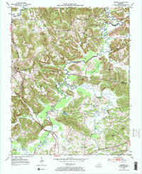 Dunmor 1953 topographic map thumbnail