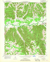 Dunnville 1953 topographic map thumbnail