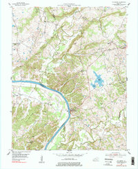 Dycusburg 1954 topographic map thumbnail