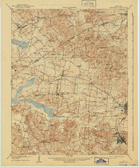 Earlington 1909 topographic map thumbnail