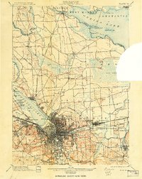 Syracuse 1898 topographic map thumbnail