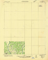 Eddyville 1936 topographic map thumbnail