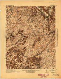 Ekron 1941 topographic map thumbnail