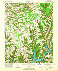Eli 1954 topographic map thumbnail