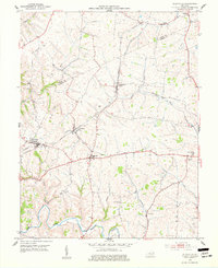 Elizaville 1952 topographic map thumbnail