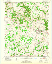 Elkton 1951 topographic map thumbnail