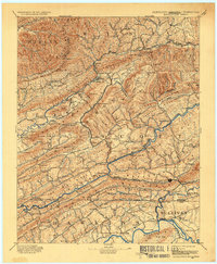 Estillville 1894 topographic map thumbnail