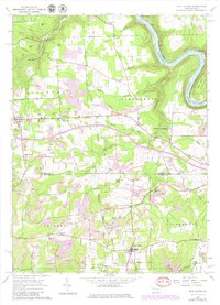 Eau Claire 1963 topographic map thumbnail
