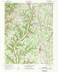 Eubank 1961 topographic map thumbnail