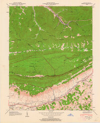 Ewing 1946 topographic map preview