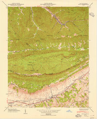 Ewing 1949 topographic map thumbnail