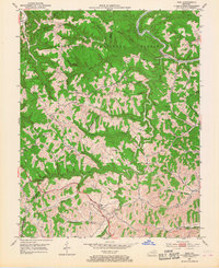 Ezel 1951 topographic map thumbnail