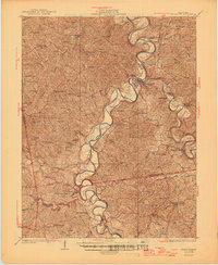 Falmouth 1936 topographic map thumbnail
