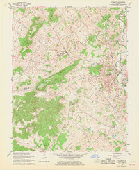Flaherty 1960 topographic map preview