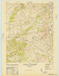 Flaherty 1948 topographic map preview