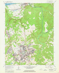 Fort Knox 1960 topographic map thumbnail