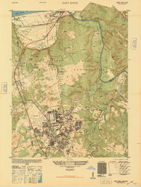Fort Knox 1946 topographic map thumbnail