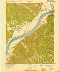 Friendship 1951 topographic map thumbnail