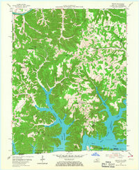 Frogue 1954 topographic map thumbnail
