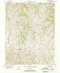 Germantown 1952 topographic map thumbnail