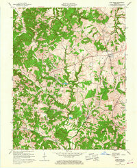 Glen Dean 1963 topographic map thumbnail