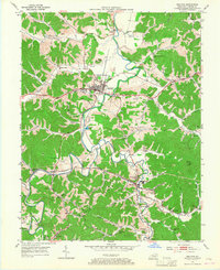 Grayson 1953 topographic map thumbnail