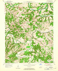 Gresham 1953 topographic map thumbnail