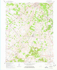 Guston 1961 topographic map thumbnail