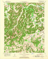 Haleys Mill 1953 topographic map thumbnail