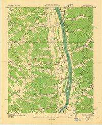Hamlin 1936 topographic map thumbnail