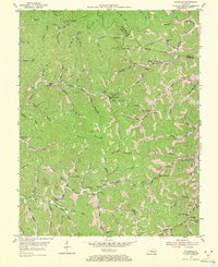 Handshoe 1954 topographic map thumbnail
