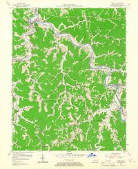 Harold 1954 topographic map preview