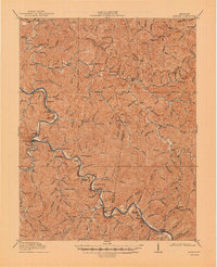 Harold 1916 topographic map thumbnail