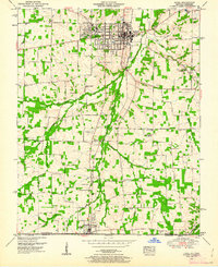 Hazel 1951 topographic map thumbnail