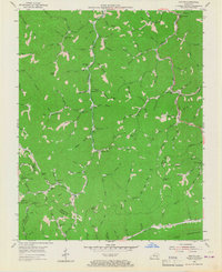 Helton 1954 topographic map thumbnail
