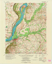 Hickman 1972 topographic map thumbnail