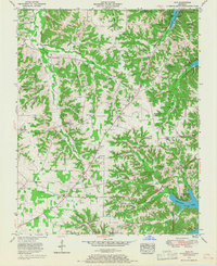 Hico 1955 topographic map thumbnail