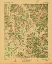 Hico 1942 topographic map thumbnail