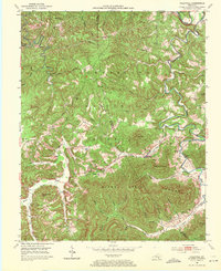 Hollyhill 1952 topographic map thumbnail