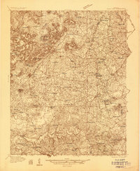 Horse Cave 1935 topographic map thumbnail