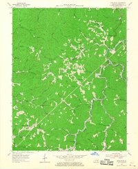 Hoskinston 1954 topographic map thumbnail