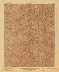 Hyden topographic map thumbnail