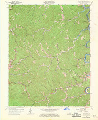 Hyden West 1961 topographic map thumbnail
