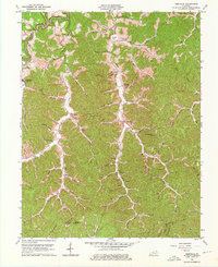 Isonville 1962 topographic map thumbnail